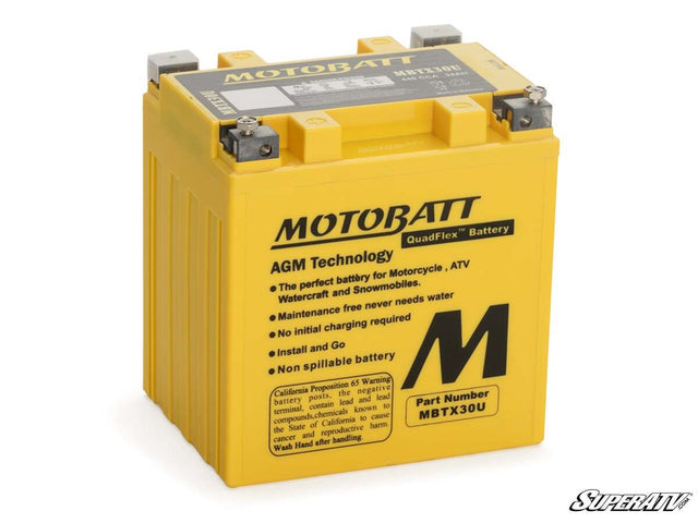 SuperATV Cfmoto Zforce Motobatt Battery Replacement