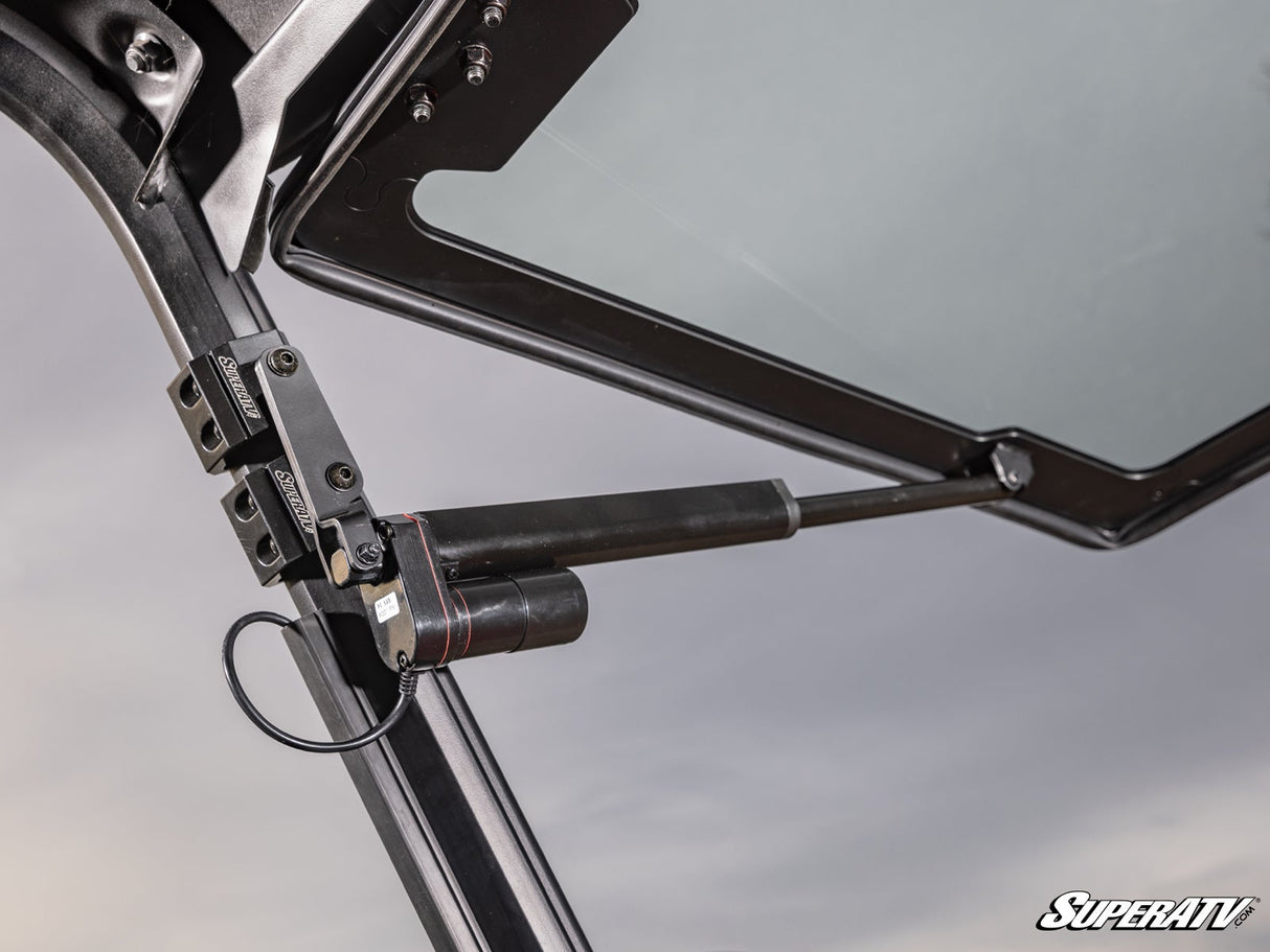 SuperATV Gravely Atlas JSV MaxDrive Power Flip Glass Windshield