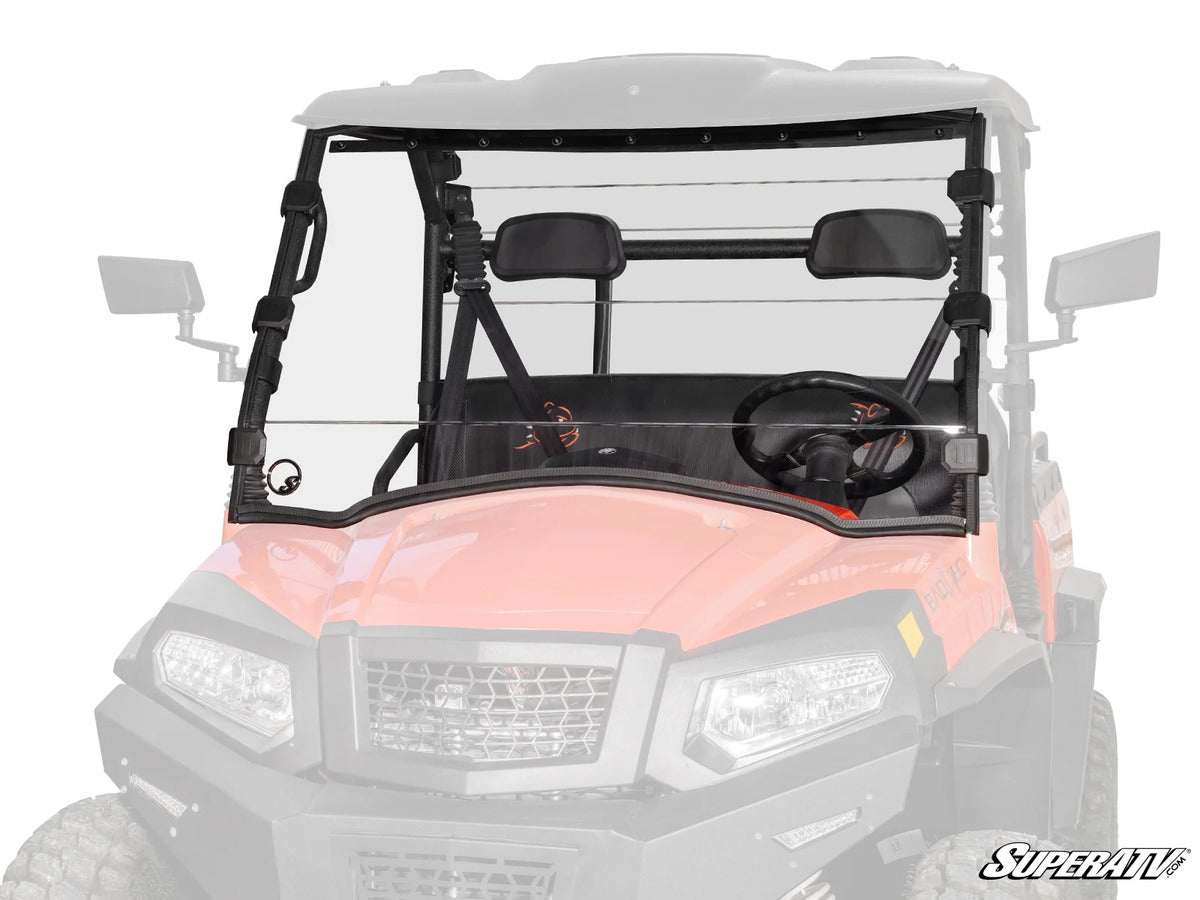 SuperATV HiSun Sector Scratch-Resistant Full Windshield