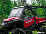 SuperATV Honda Pioneer 1000/1000-5 Scratch Resistant Flip Down Windshield