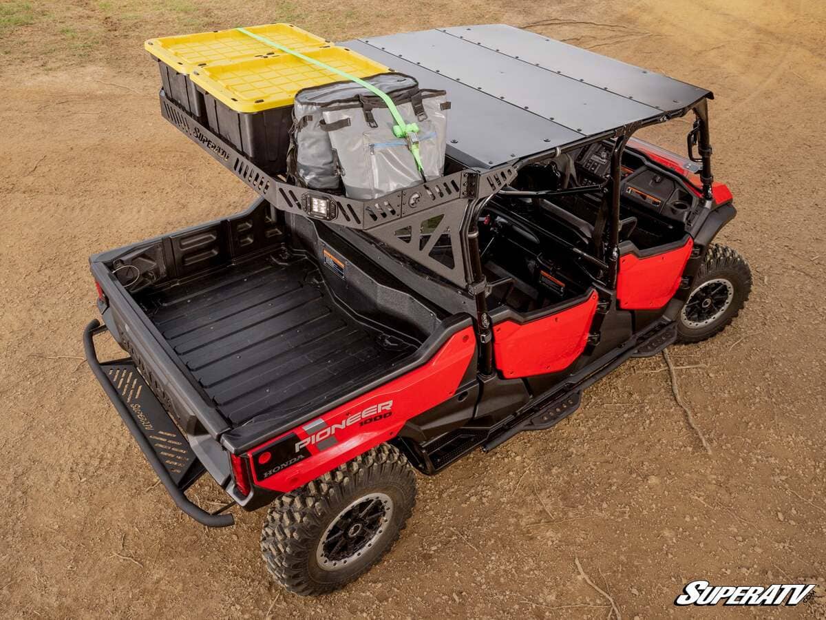 SuperATV Honda Pioneer 1000-6 Bed Rack Echo