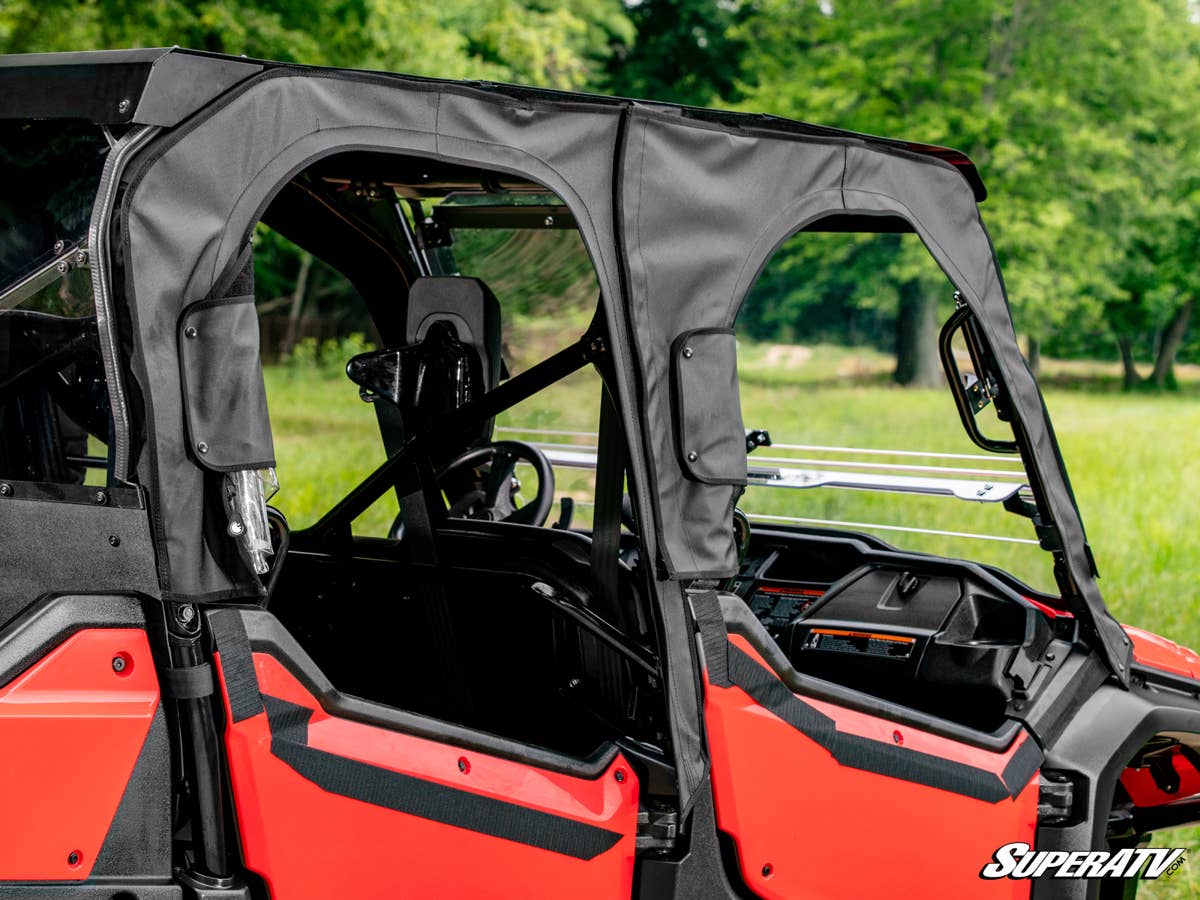 SuperATV Honda Pioneer 1000-6 Primal Soft Cab Enclosure Upper Doors