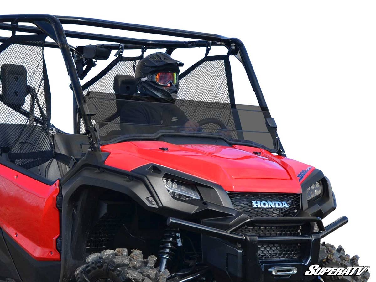 SuperATV Honda Pioneer 1000 Scratch Resistant Half Windshield