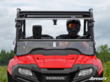 SuperATV Honda Pioneer 700 Scratch Resistant Flip Windshield