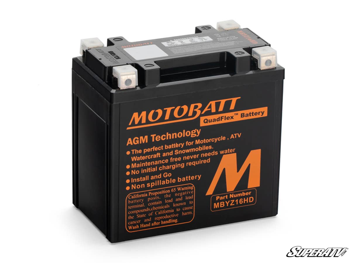 SuperATV Honda Pioneer MotoBatt Battery Replacement