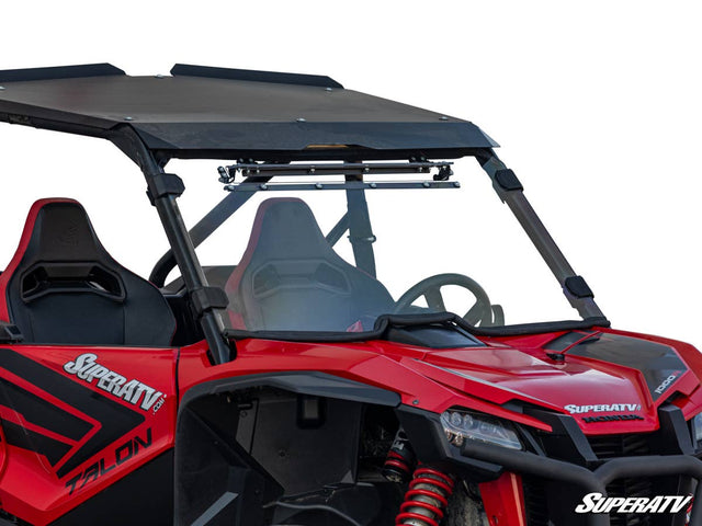 SuperATV Honda Talon 1000R Scratch Resistant Vented Full Windshield