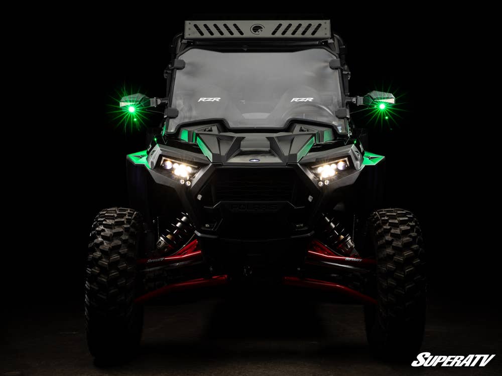 SuperATV Kawasaki Lighted Side-View Mirrors