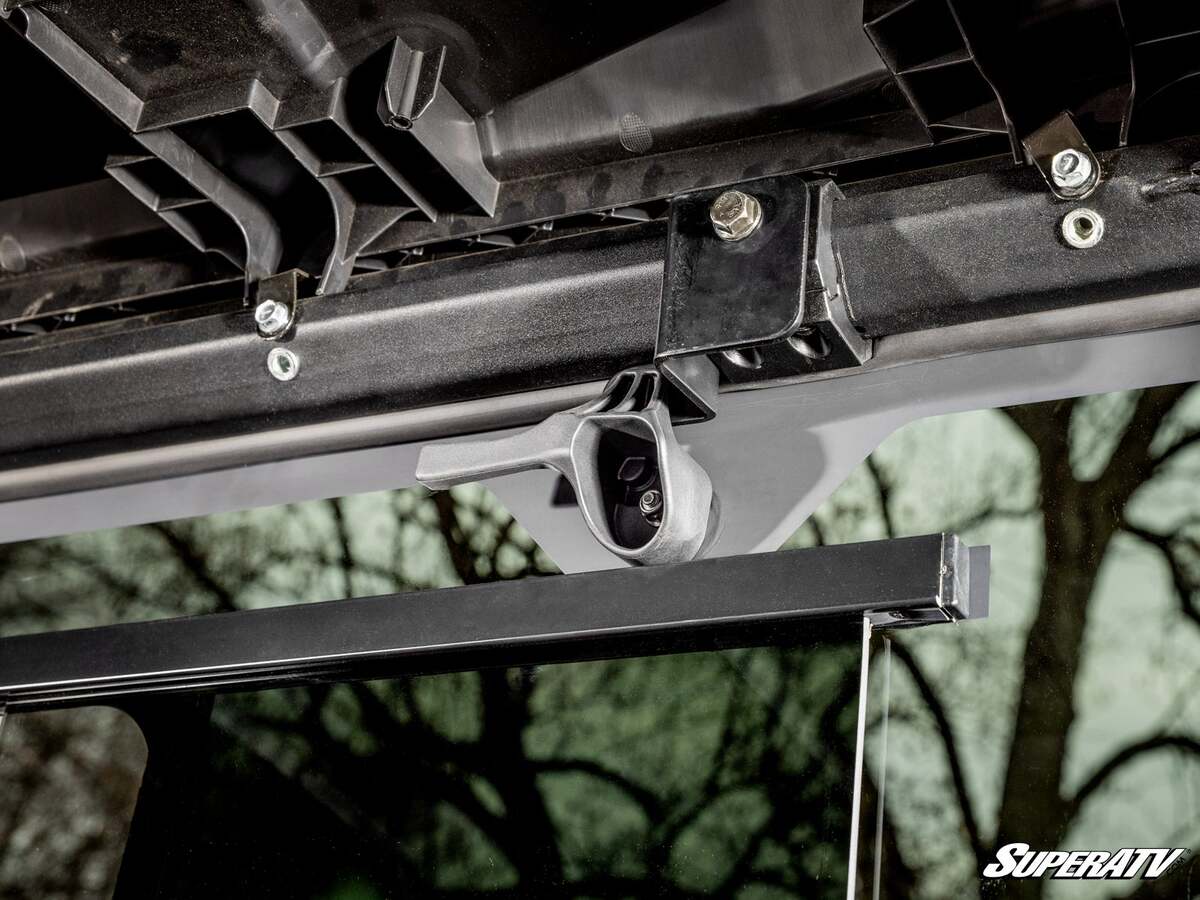 SuperATV Kawasaki Ridge Glass Sliding Rear Windshield