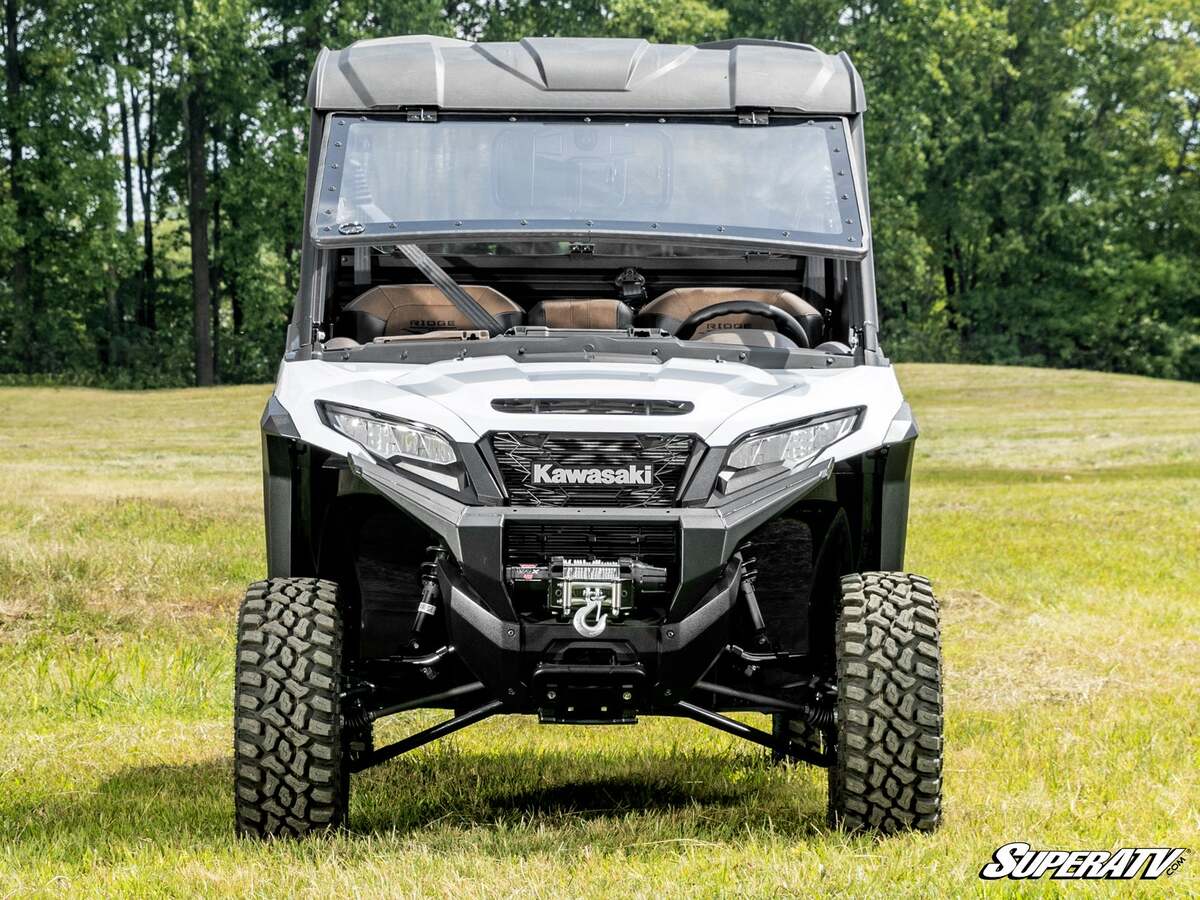 SuperATV Kawasaki Ridge Max Drive Power Flip Windshield