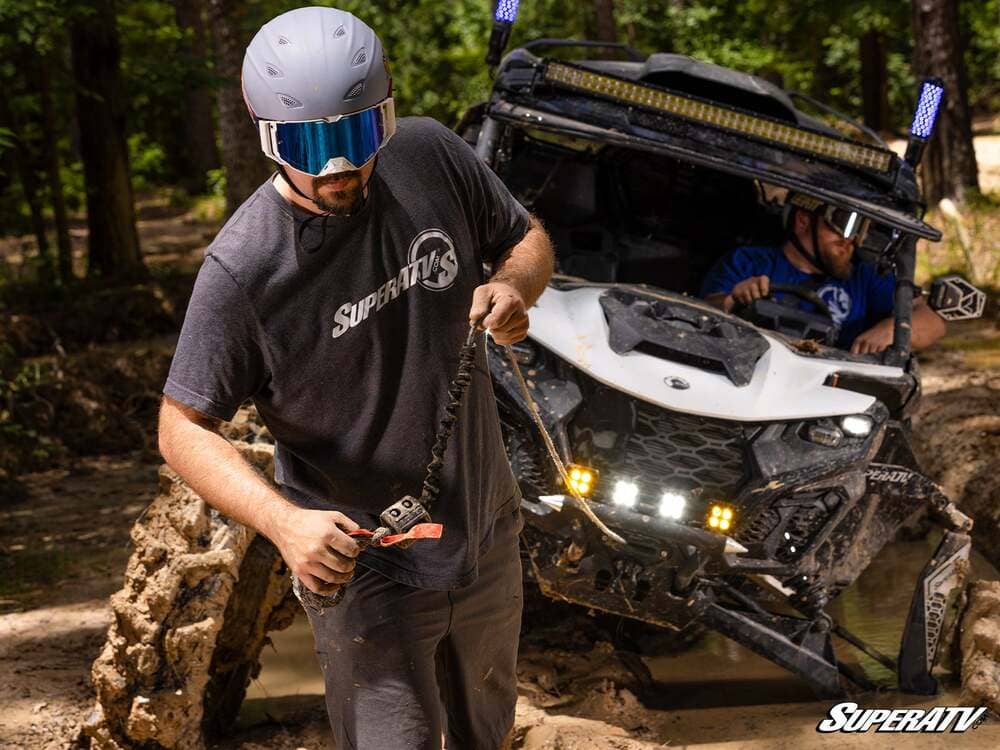 SuperATV Kawasaki Teryx H2 Winch Mount