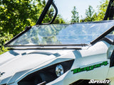 SuperATV Kawasaki Teryx S Scratch-Resistant Flip Down Windshield