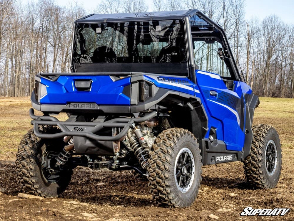 SuperATV Polaris General 1000 Rear Glass Windshield