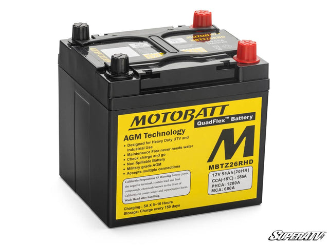 SuperATV Polaris General MotoBatt Battery Replacement