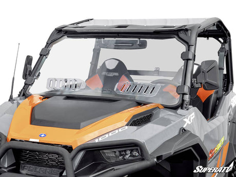 SuperATV Heavy-Duty Rear Windshield for 2016-2021 Polaris RZR XP Tur SuperATV Heavy-Duty Rear Windshield for 2016-2021 Polaris RZR XP Tur