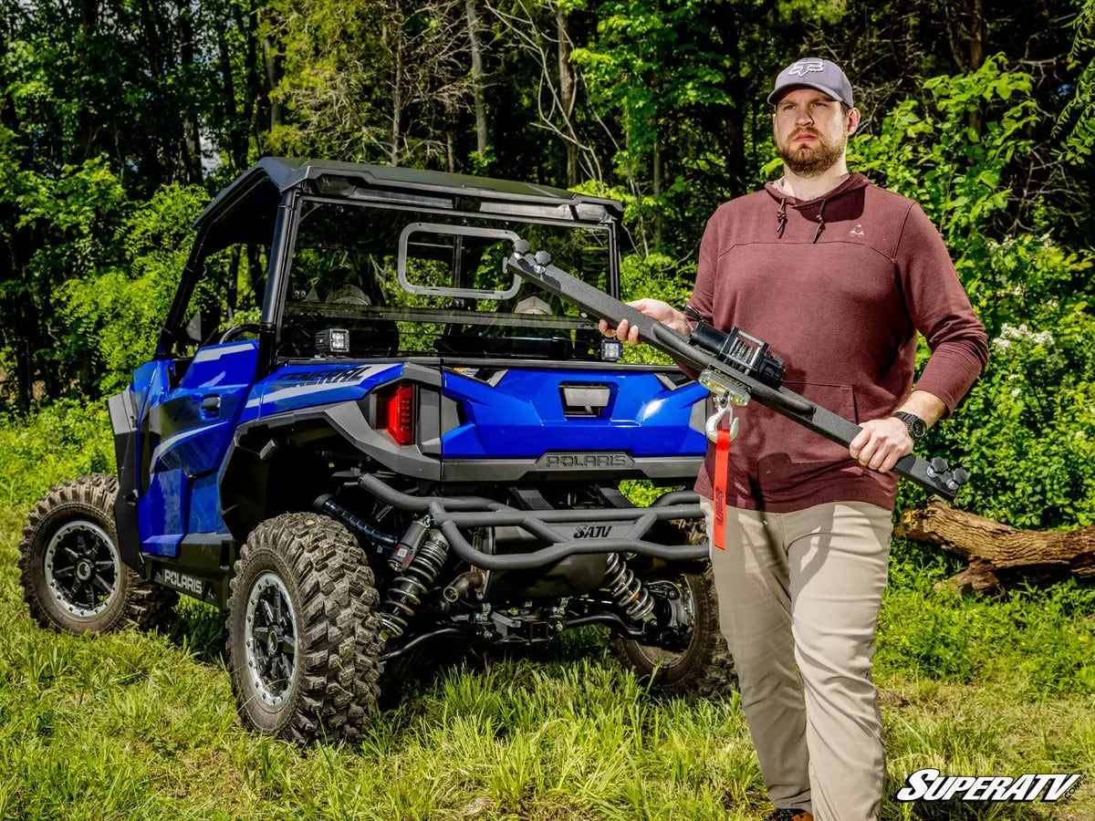 SuperATV Polaris General XP 1000 Bed Winch