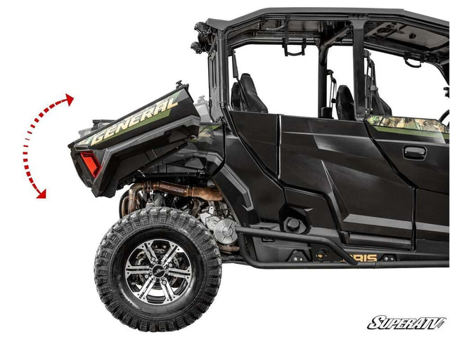 SuperATV Polaris General 4 1000 Electric Dump Bed Kit