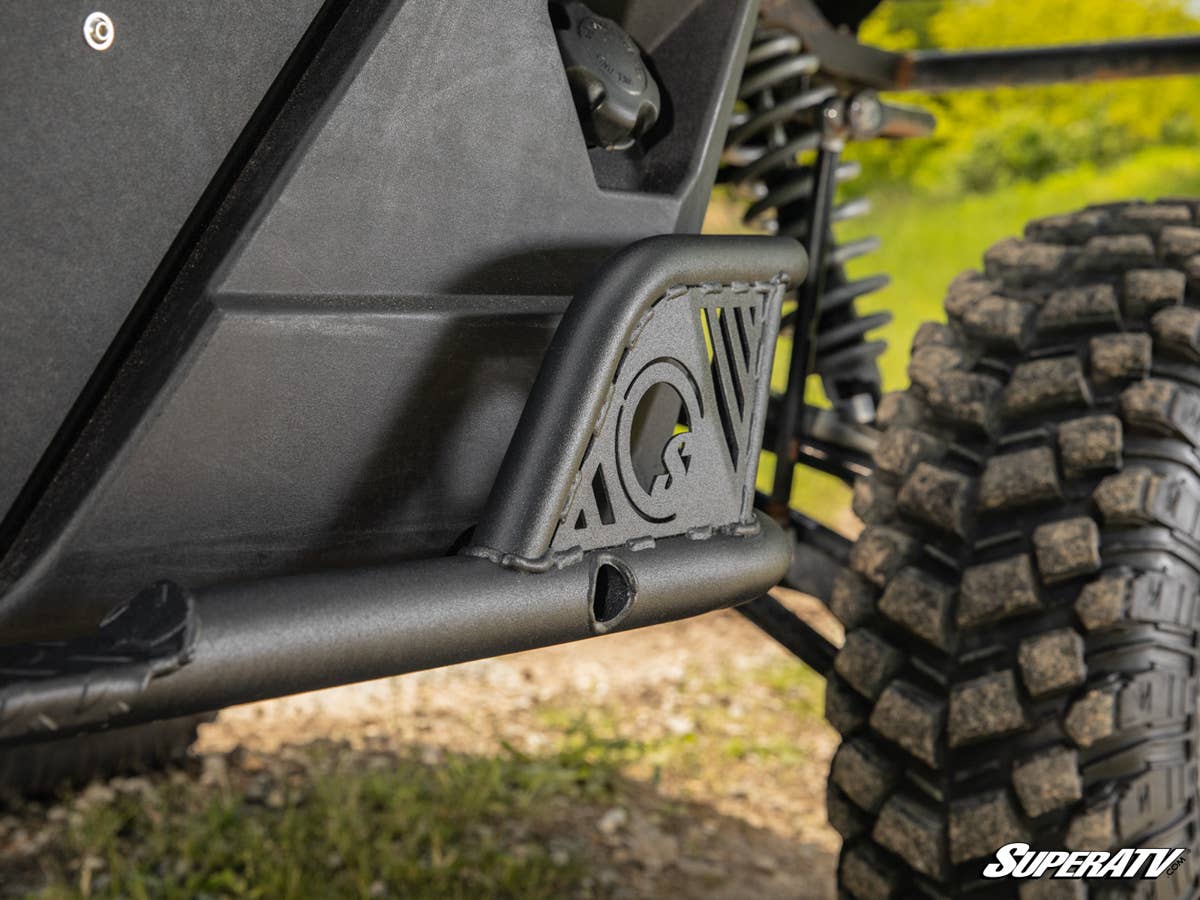 SuperATV Polaris Ranger 1000 Crew Heavy-Duty Nerf Bars