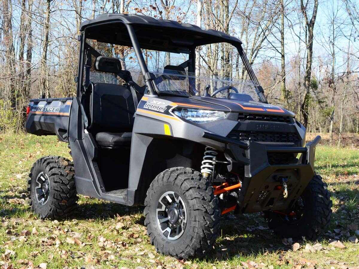 SuperATV Polaris Ranger 1000 Half Windshield