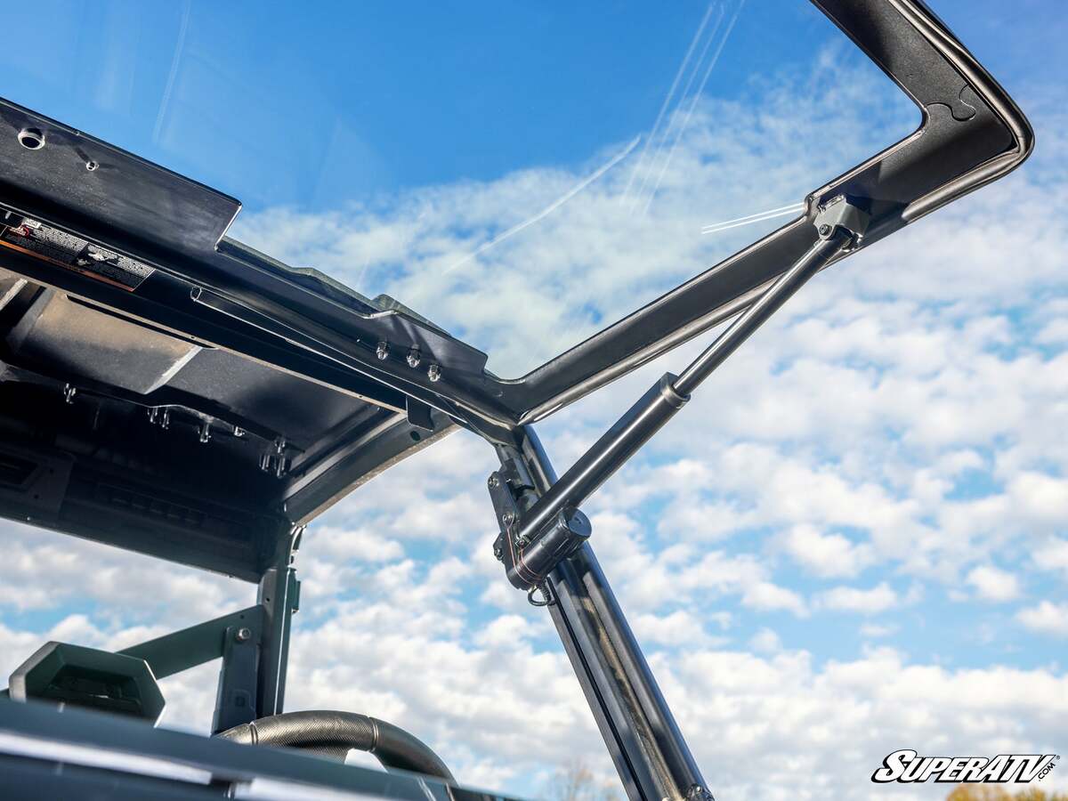 SuperATV Polaris Ranger 1000 MaxDrive Power Flip Glass Windshield