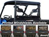 SuperATV Polaris Ranger 1000 Scratch-Resistant Rear Windshield