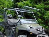 SuperATV Polaris Ranger 800 Scratch Resistant Flip Windshield