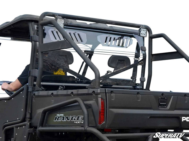 SuperATV Polaris Ranger Fullsize 800 Vented Full Rear Windshield