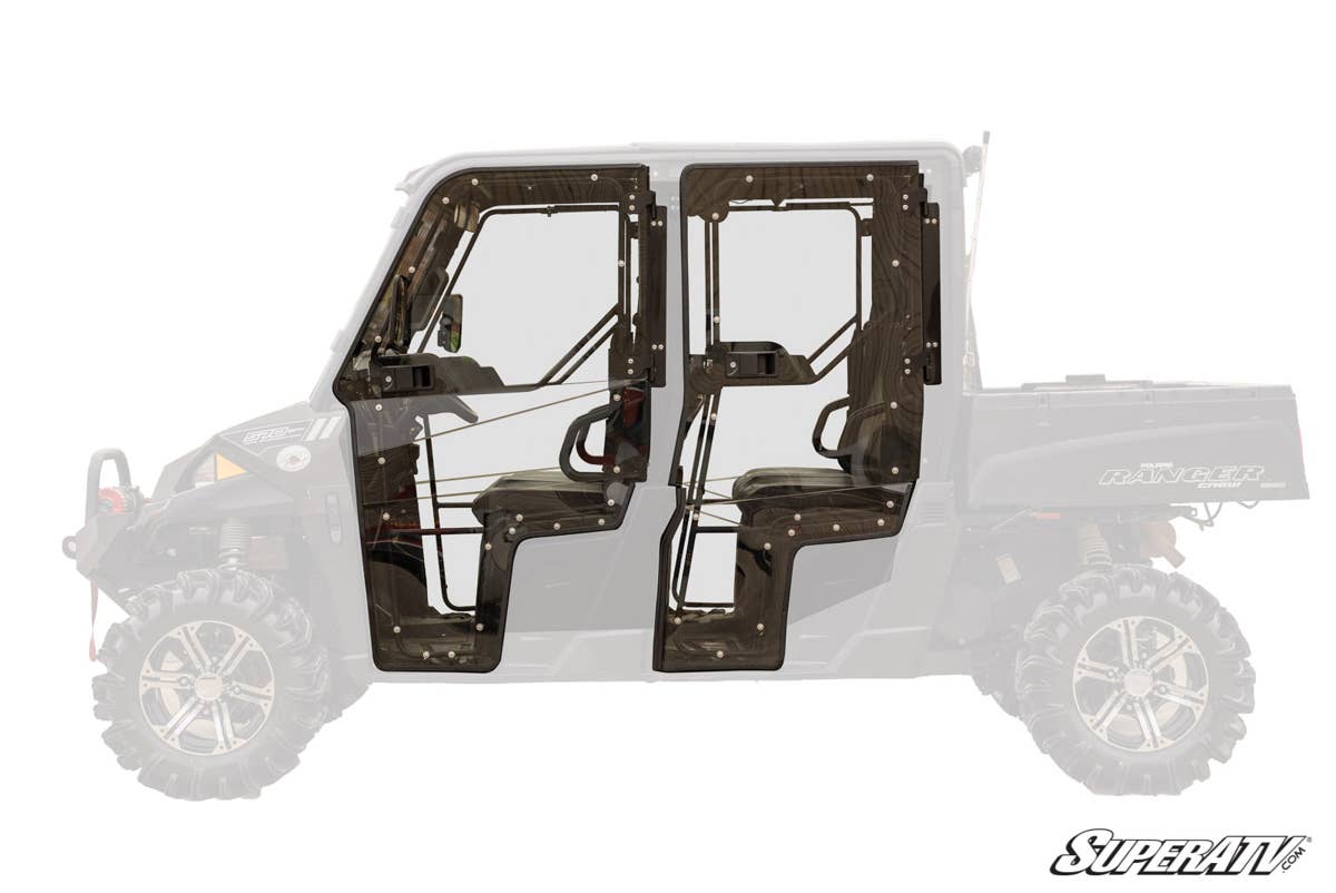 SuperATV Polaris Ranger Midsize Cab Enclosure Doors