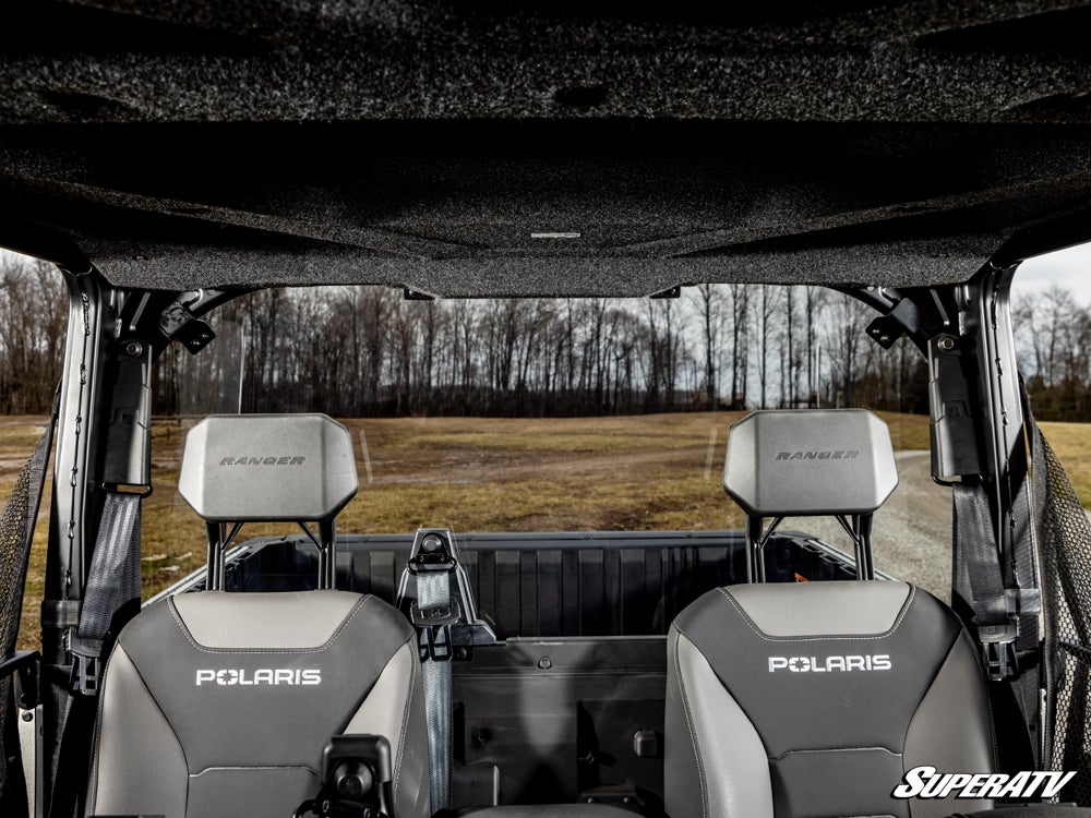 SuperATV Polaris Ranger XD 1500 Scratch-Resistant Rear Windshield