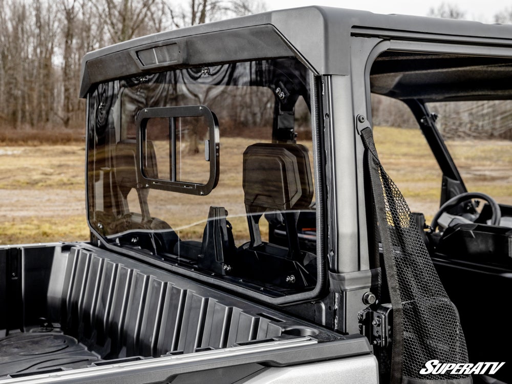 SuperATV Polaris Ranger XD 1500 Sliding Rear Windshield