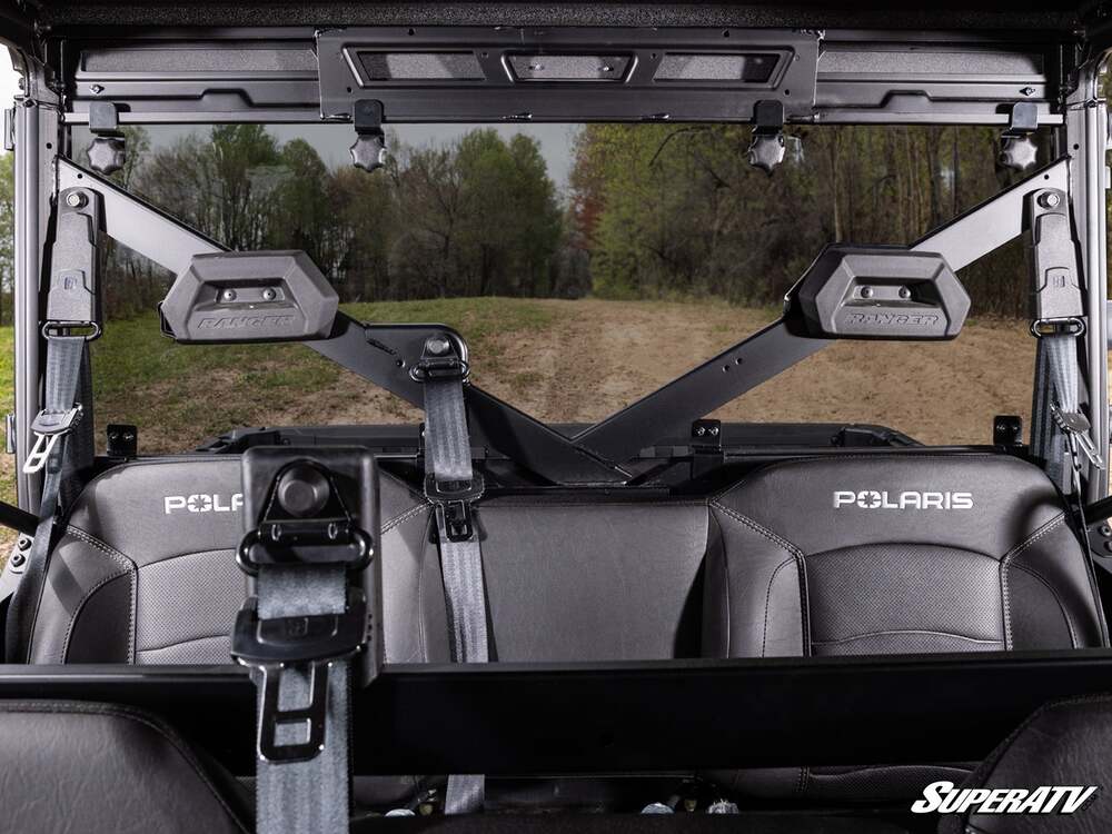 SuperATV Polaris Ranger XP 570 Rear Windshield
