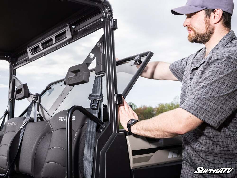 SuperATV Polaris Ranger XP 570 Rear Windshield