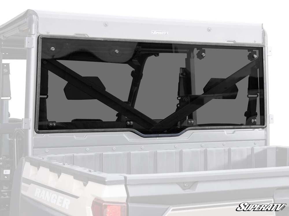 SuperATV Polaris Ranger XP 570 Rear Windshield