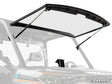 SuperATV Polaris Ranger XP Kinetic Scratch-Resistant Flip Windshield