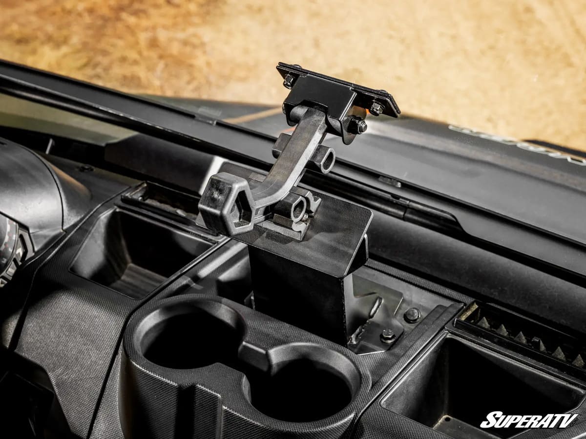 SuperATV Polaris Ranger XP Kinetic Scratch-Resistant Flip Windshield