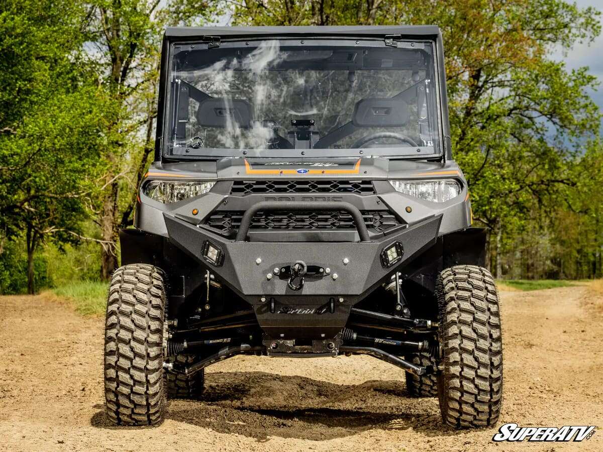 SuperATV Polaris Ranger XP Kinetic Scratch-Resistant Flip Windshield