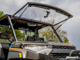 SuperATV Polaris Ranger XP Kinetic Scratch-Resistant Flip Windshield