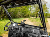 SuperATV Polaris Ranger XP Kinetic Scratch-Resistant Flip Windshield