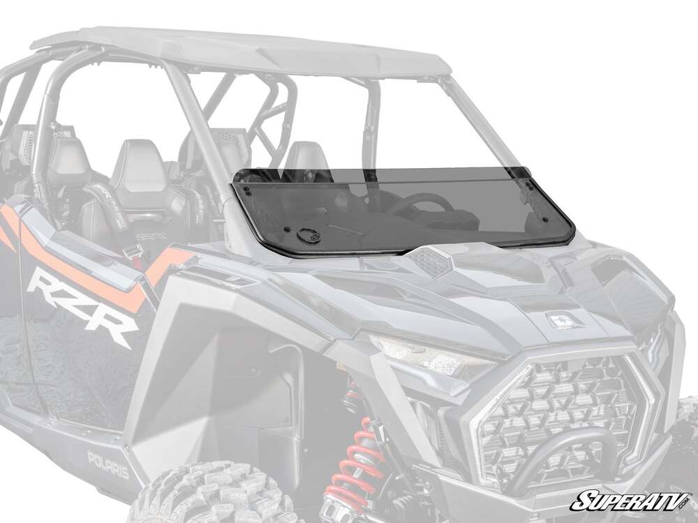 SuperATV Polaris RZR Pro R Half Windshield