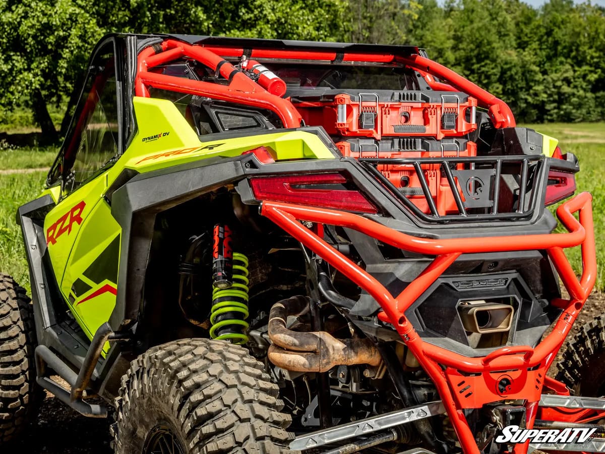 SuperATV Polaris RZR Pro R Milwaukee Compatible Bed Mount