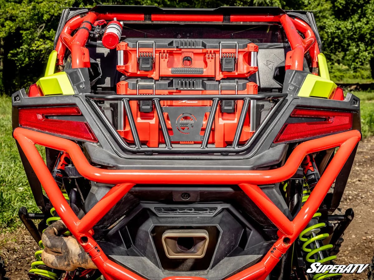SuperATV Polaris RZR Pro R Milwaukee Compatible Bed Mount