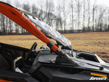 SuperATV Polaris RZR Pro R Scratch-Resistant Flip Windshield