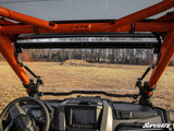 SuperATV Polaris RZR Pro R Scratch-Resistant Flip Windshield