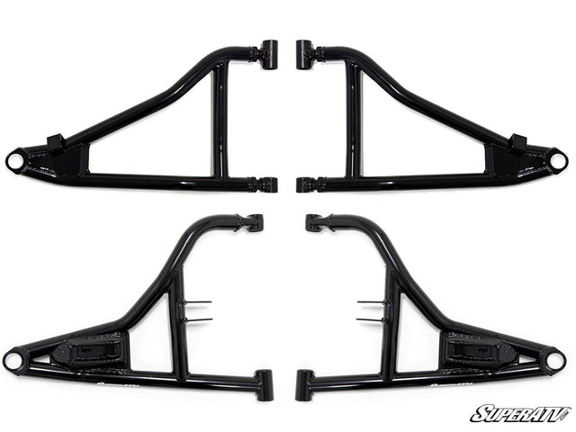 SuperATV Polaris RZR Pro XP High Clearance 1.5" Forward Offset A-Arms