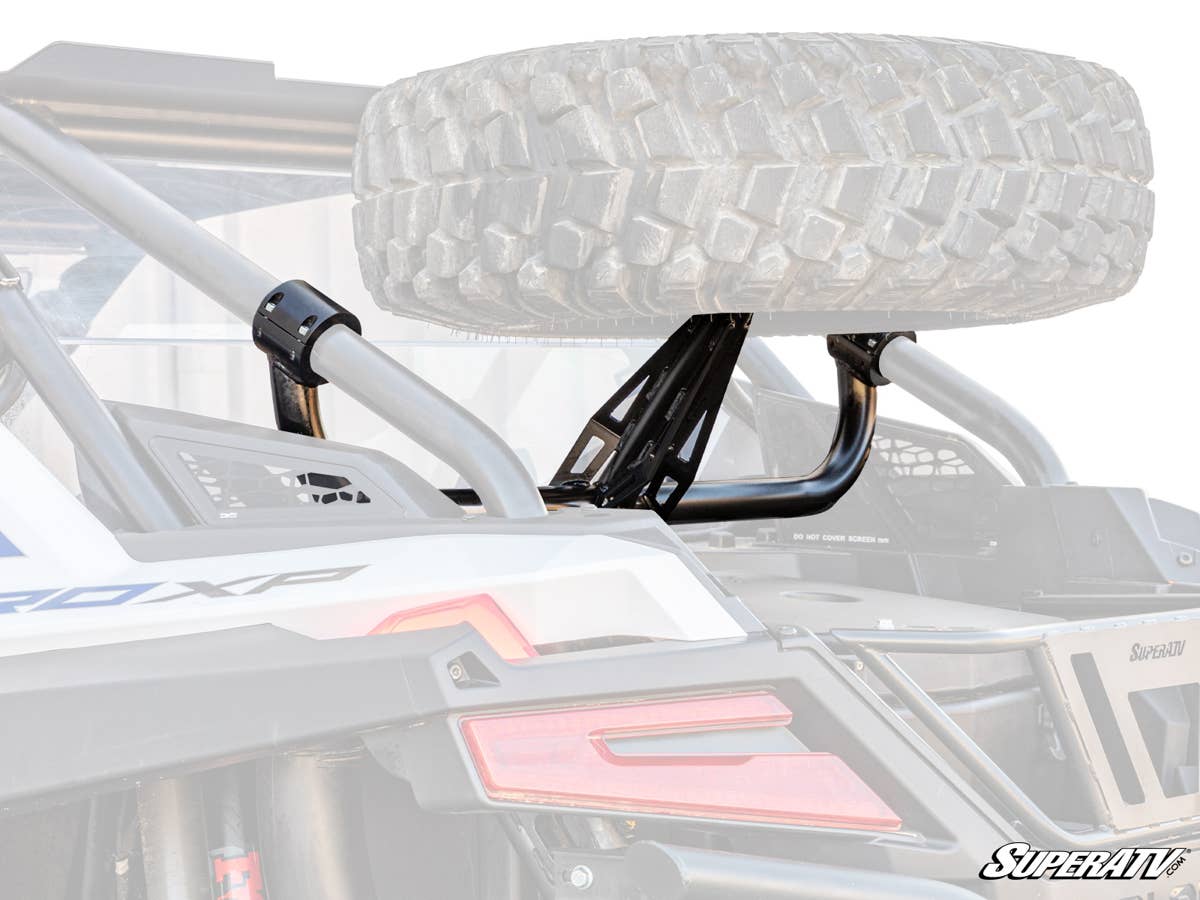 SuperATV Polaris RZR Pro XP Spare Tire Carrier