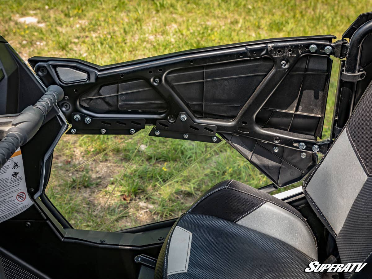 SuperATV Polaris RZR S4 1000 Clear Lower Doors