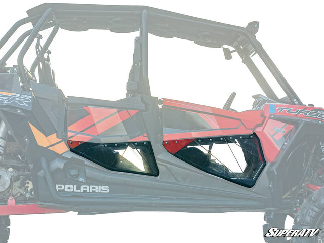 SuperATV Polaris RZR S4 900 Clear Lower Doors