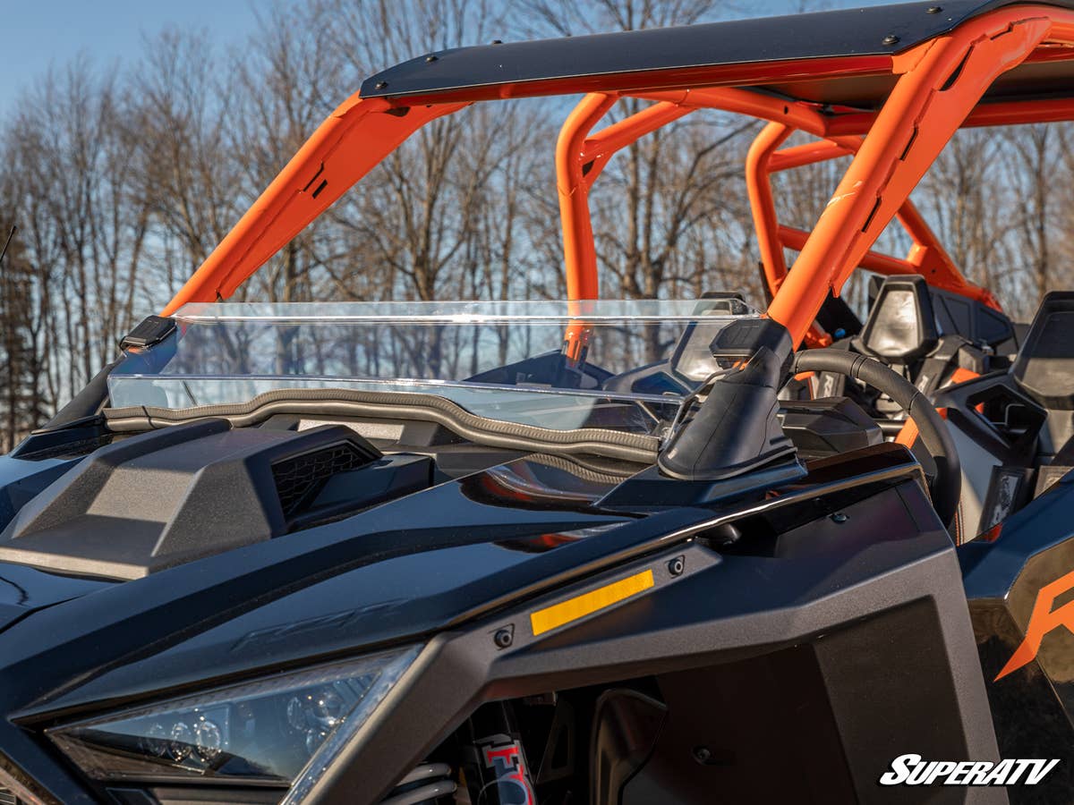 SuperATV Polaris RZR Turbo R Half Windshield