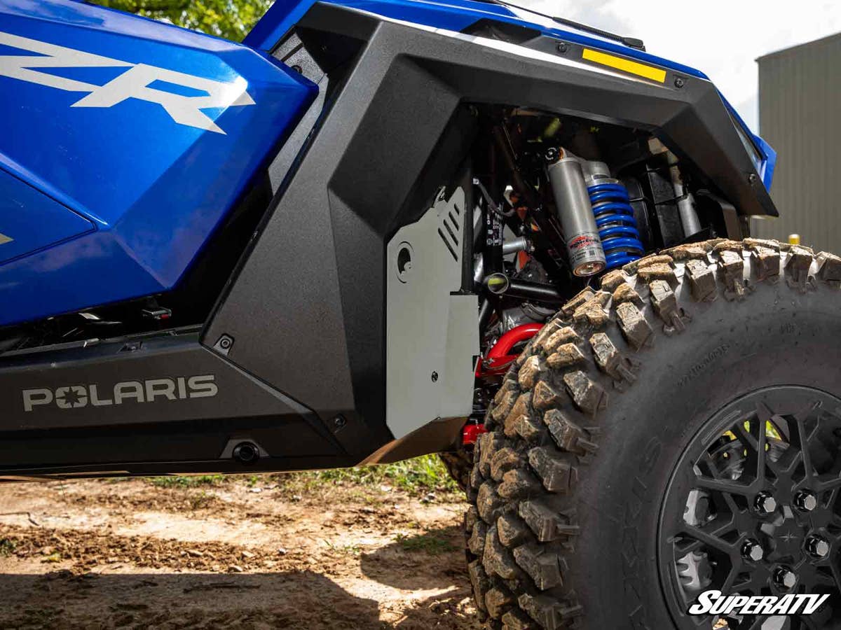 SuperATV Polaris RZR Turbo R Inner Fender Guards