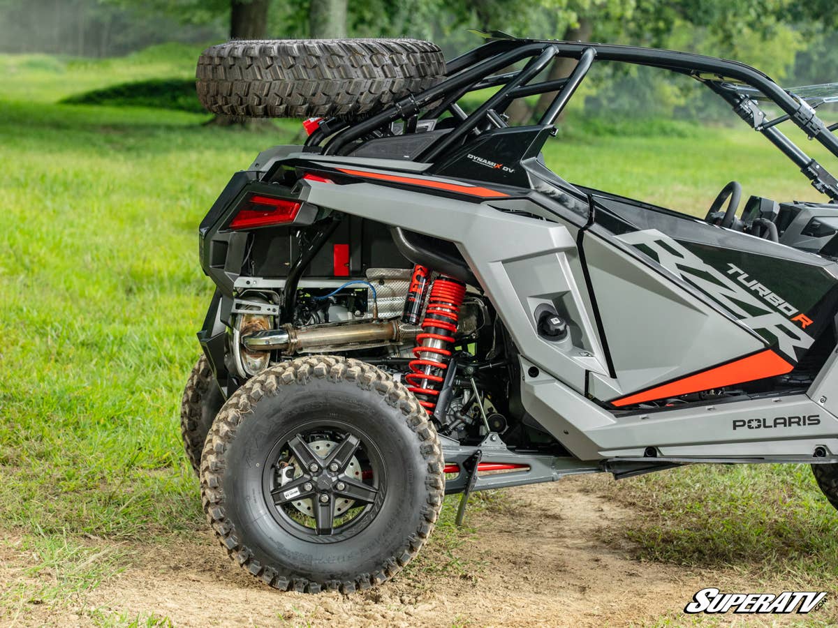 SuperATV Polaris RZR Turbo R Spare Tire Carrier