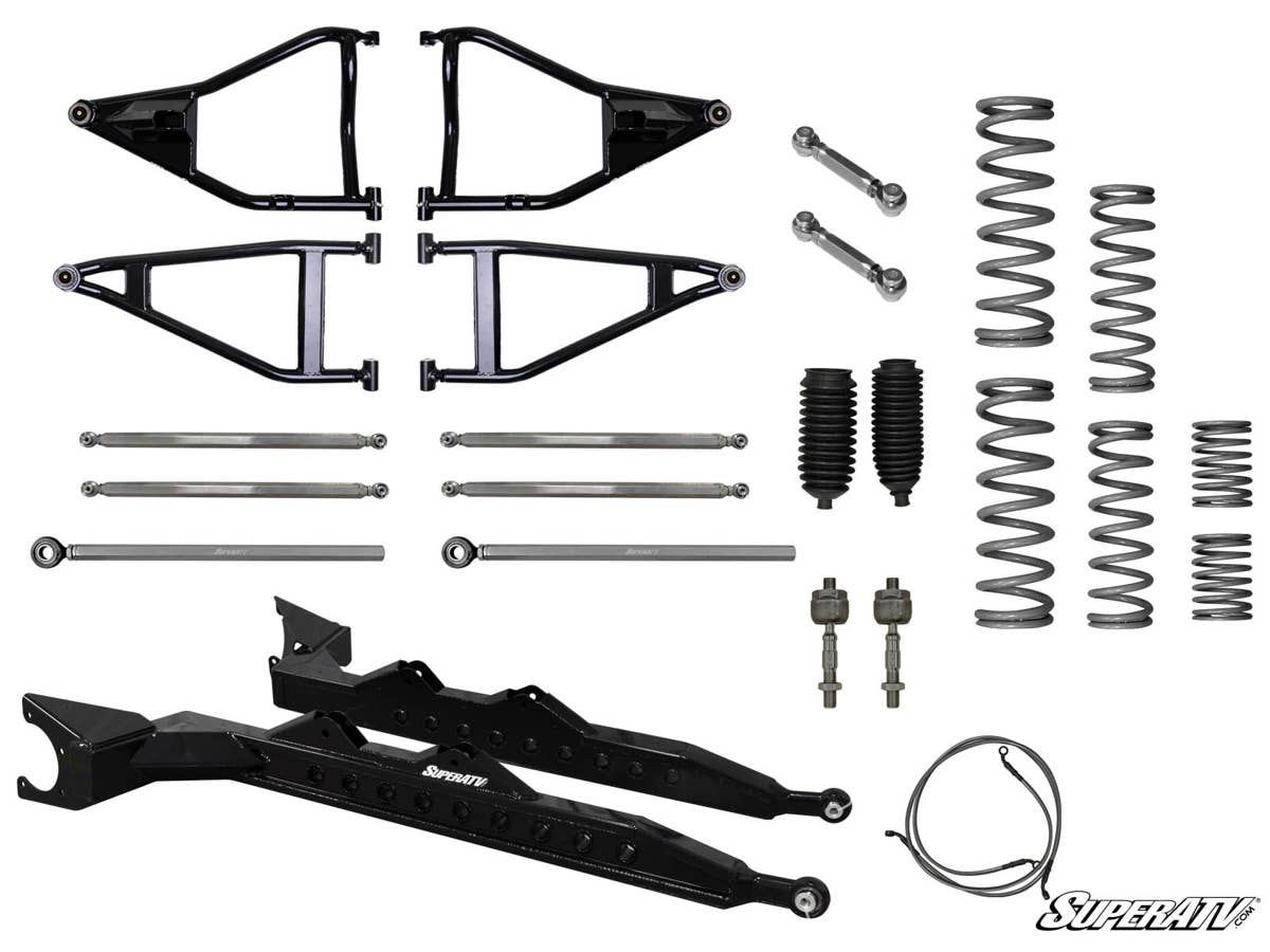 SuperATV Polaris RZR XP 1000 Chromoly Tubed 3” Long Travel Kit